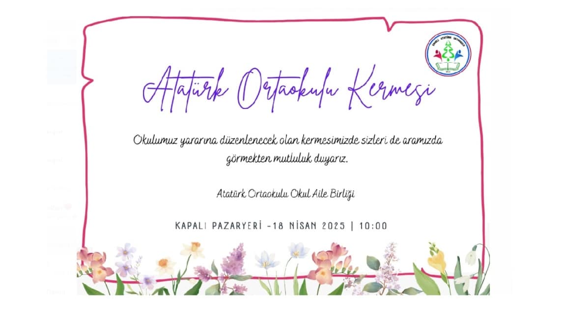 OKULUMUZ YARARINA KERMES DÜZENLENDİ